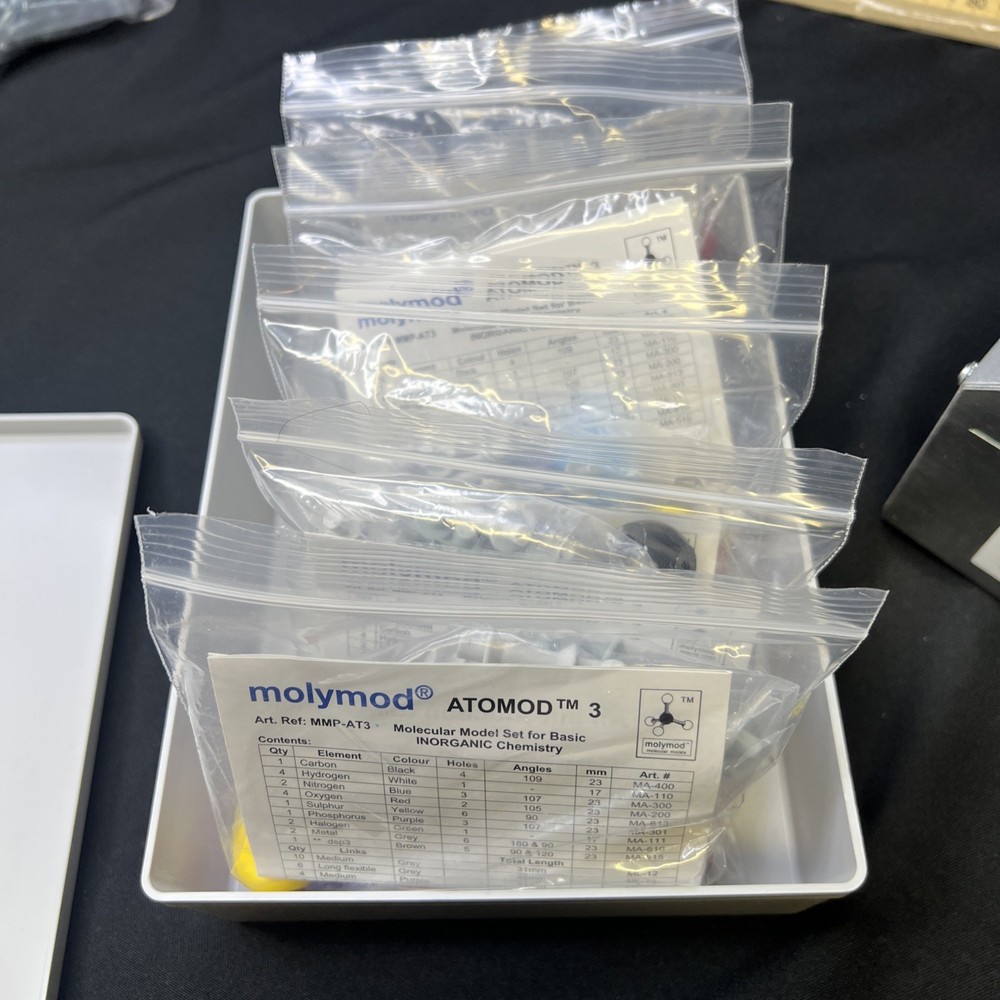 Molymod Inorganic Molecule Model Sets • “ATOMOD 3” • (6 Student Sets) MMP-AT3-6