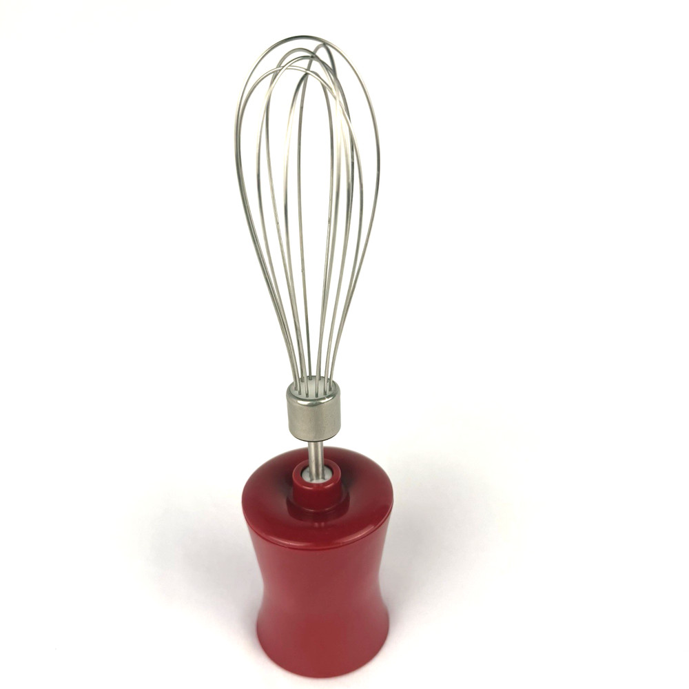 Bella Immersion Whisk Coupler Attachment Replacement For Hand Blender Red