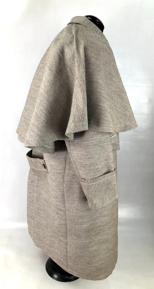 Civil War Confederate Jean Wool Greatcoat Size 42