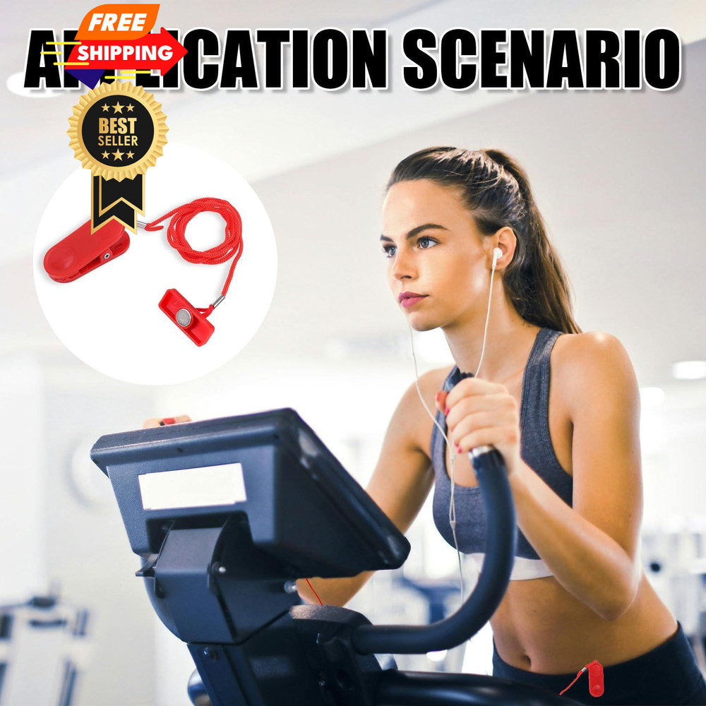 Treadmill Magnet Safety Key Replacement, Universal red