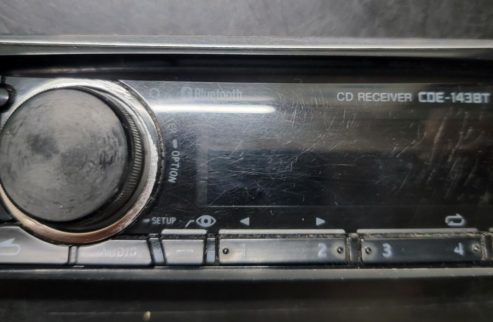 Alpine CDE-143BT Bluetooth CD Player FACEPLATE ONLY