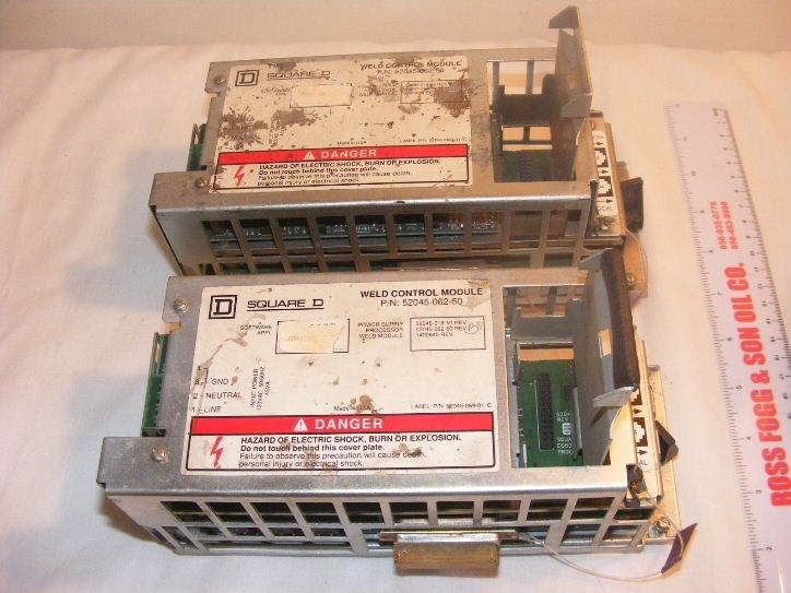 QUANTITY 2 SQUARE D WELD CONTROL MODULE #52045-062-50