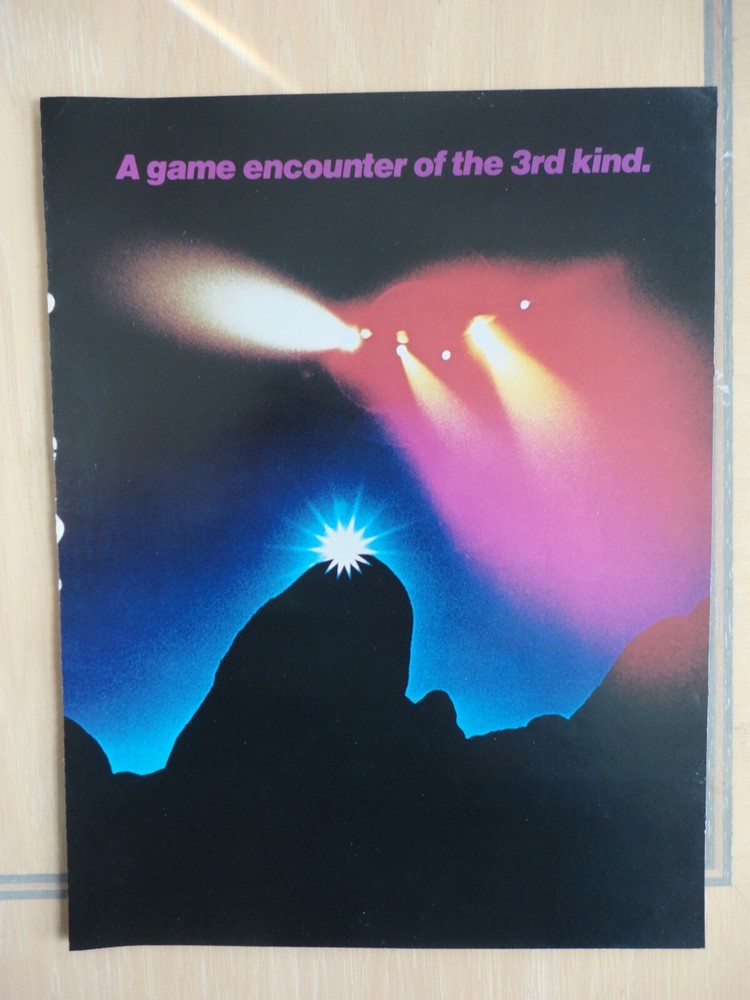 Hyperball Pinball Machine Flyer Original Magazine Pull Out Advertisement Vers 3