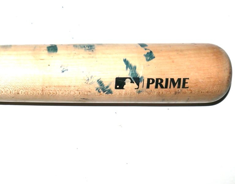 LUKE WADDELL GWINNETT STRIPERS GAME USED LOUISVILLE SLUGGER C271S BAT BRAVES