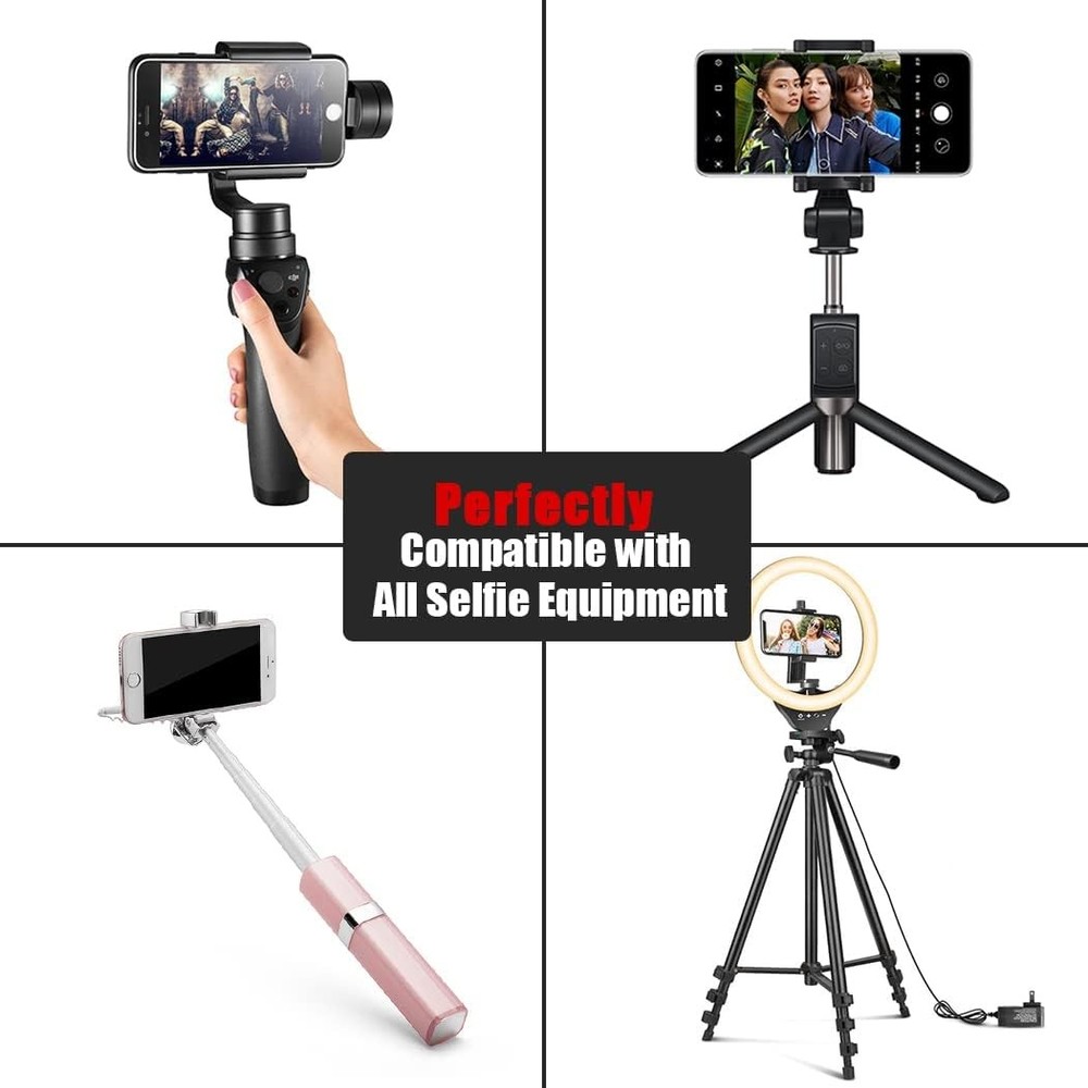 [Upgraded] Bluetooth 5.0 Remote Shutter for iPhone & Android Camera Wireless ...