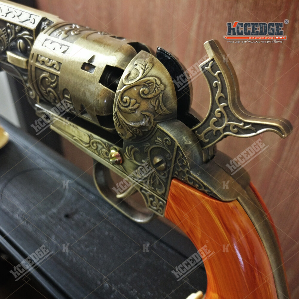 SuperNatural Western Cowboy Black Powder Outlaw Revolver Pistol Metal Replica