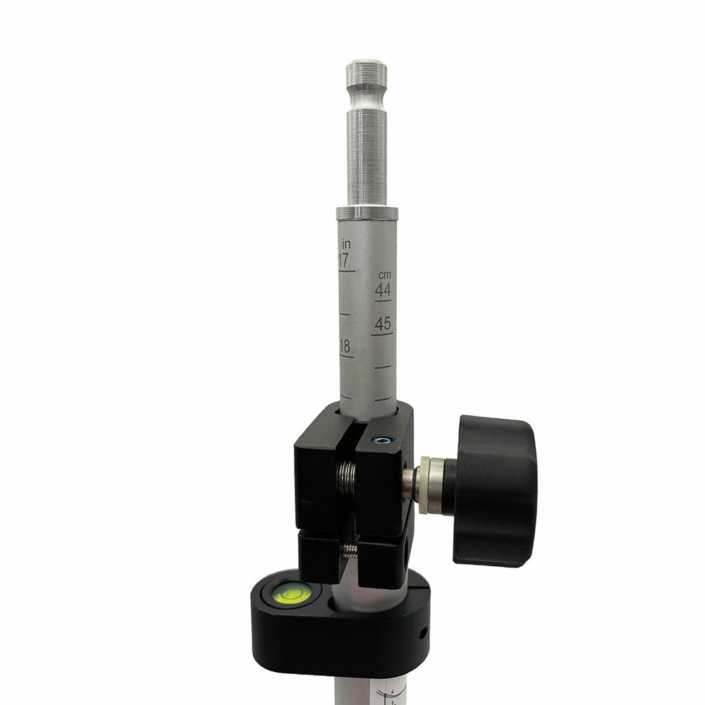 NEW TELESCOPIC 60CM MINI PRISM POLE/PRECISE TIP STRETCH FOR TOTAL STATION
