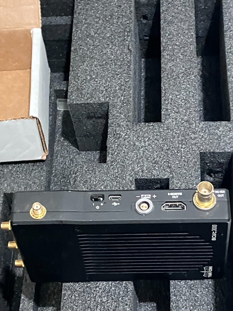Teradek Bolt 3000 receiver with antenna array in OEM hard case