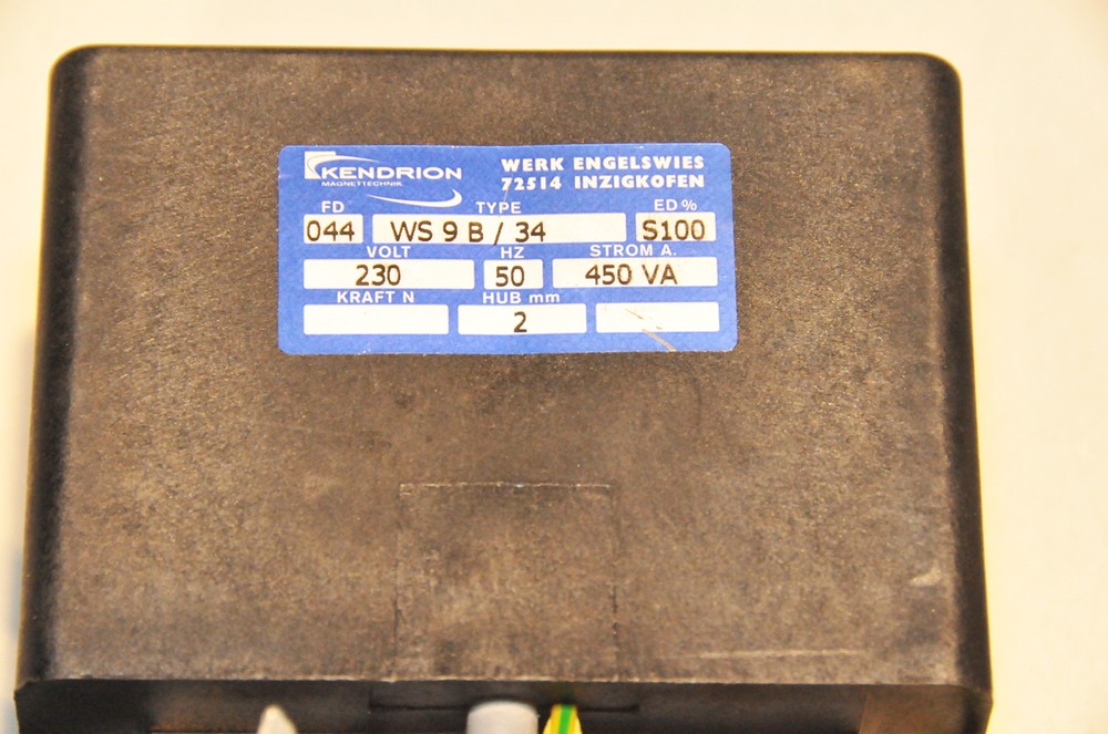 2x Kendrion WS 9B/34 Oscillating Electromagnetic Vibration Module NEW!!