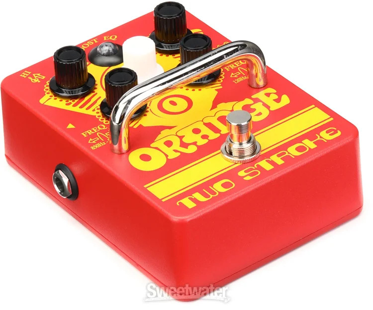 Orange Two Stroke Boost EQ Pedal