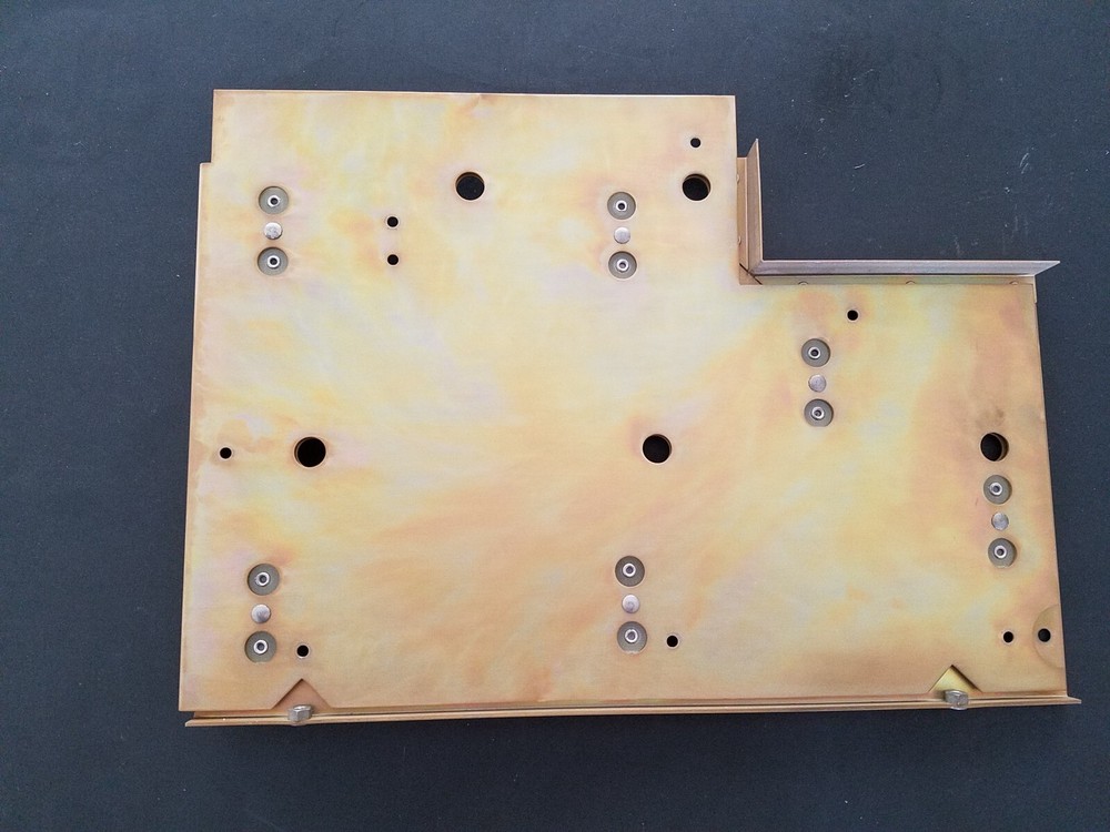 Metal Panel for a FLUKE 5100B Calibrator
