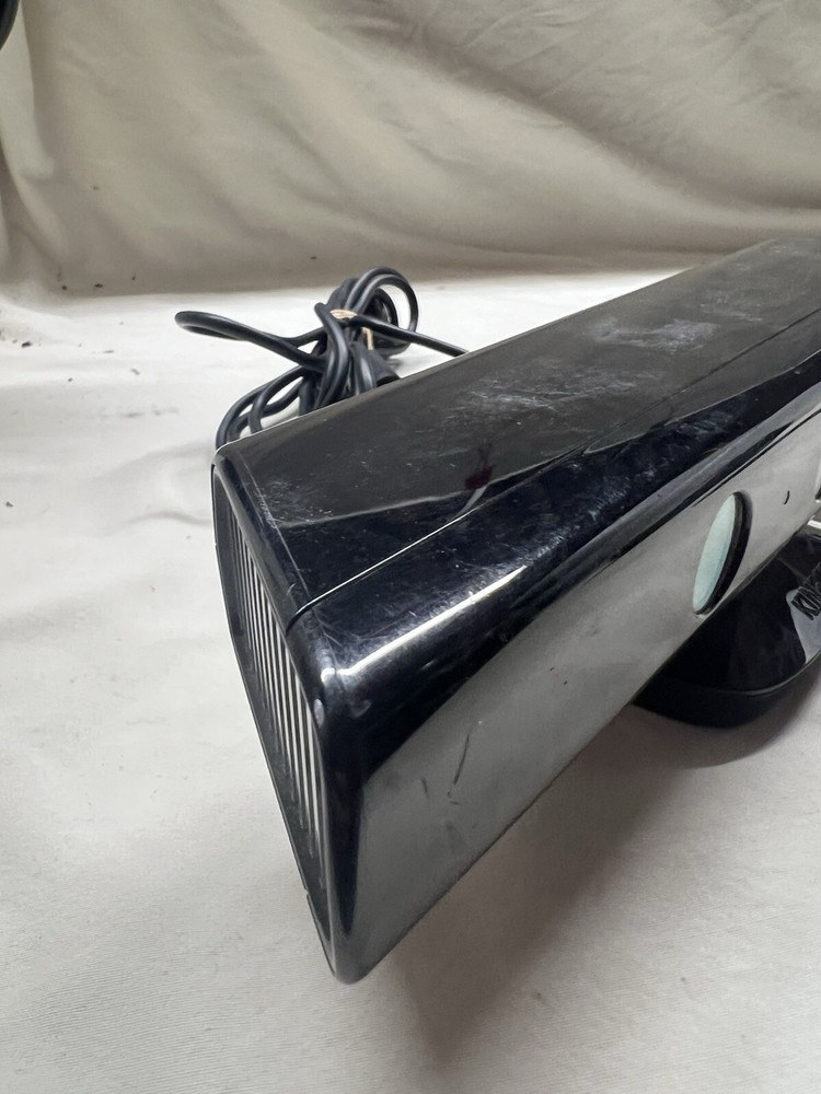 Official Microsoft Xbox 360 Black Kinect Sensor Bar Model 1414 Good Working Cond