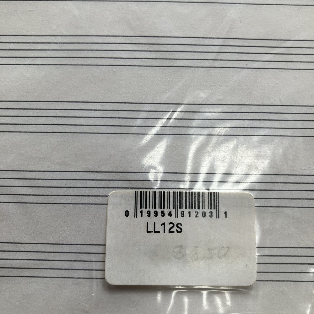 Archives 50 Looseleaf Sheets/LL12S-12 Stave