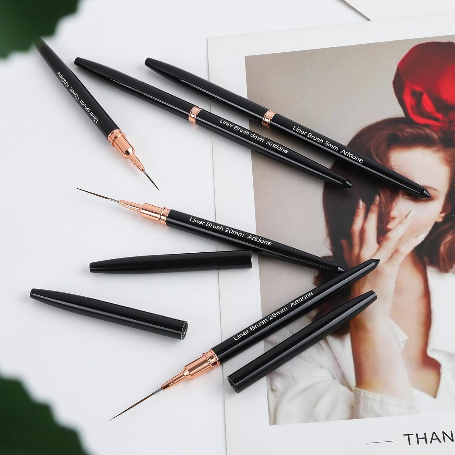 Precision Detail Paint Brush Set for Miniatures & Fine Art