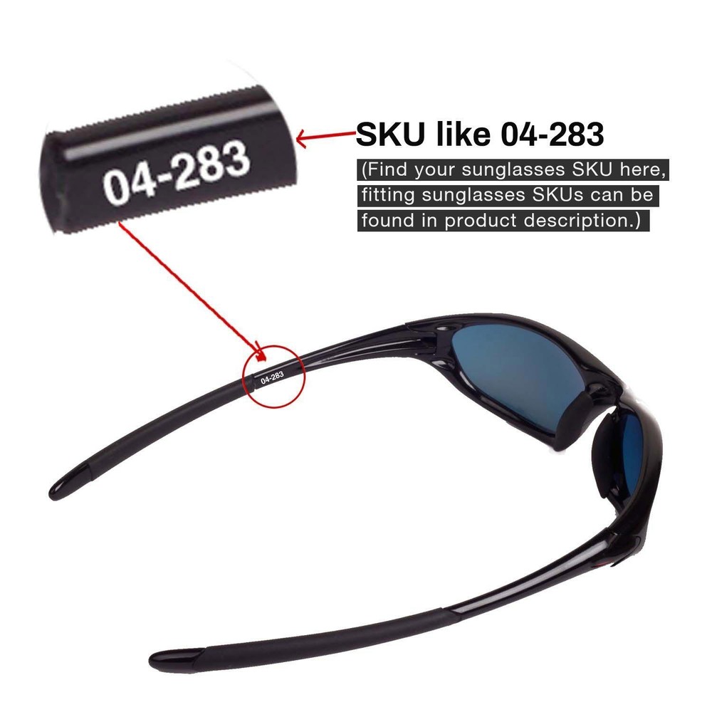 Walleva Emerald Polarized Replacement Lenses For Oakley Twenty-XX