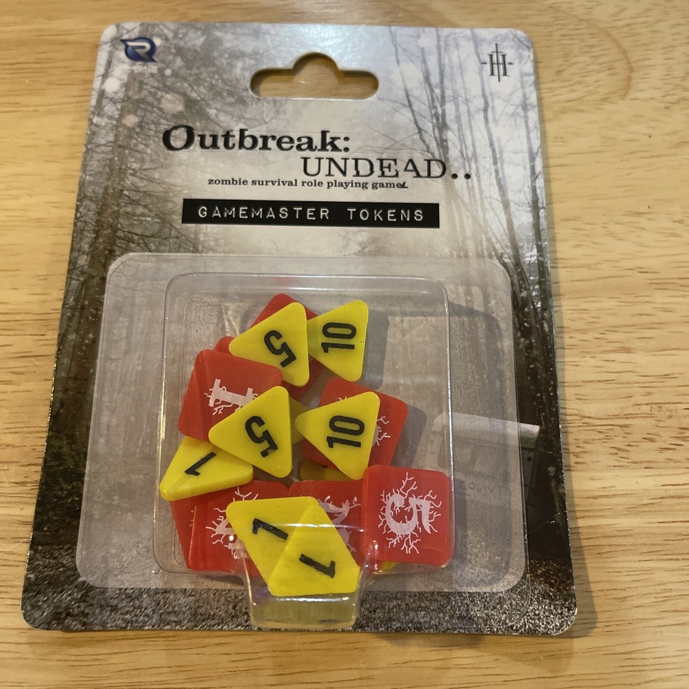 Outbreak Undead 2E: Gamemaster's Tokens New