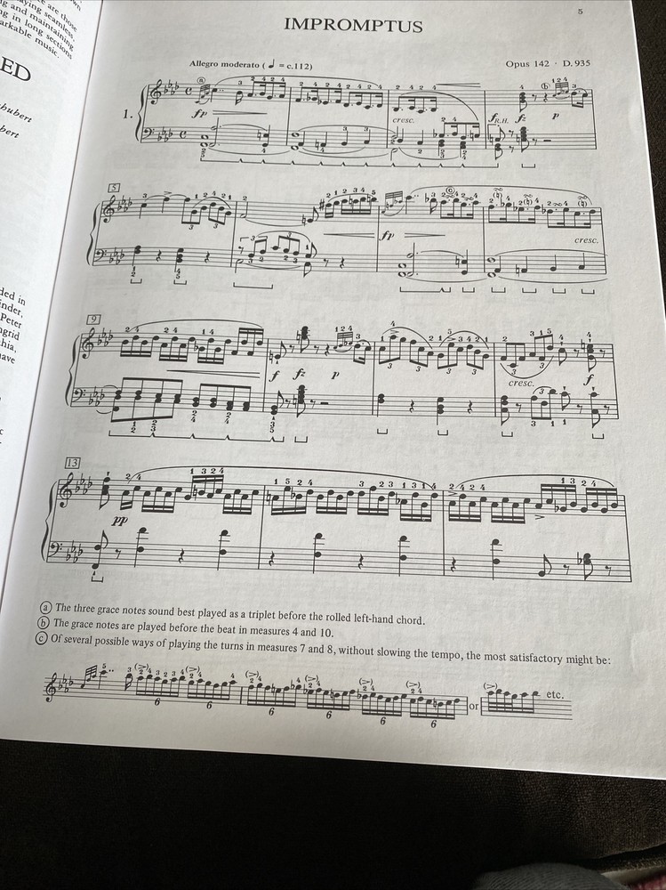 Impromptus: Opus 142