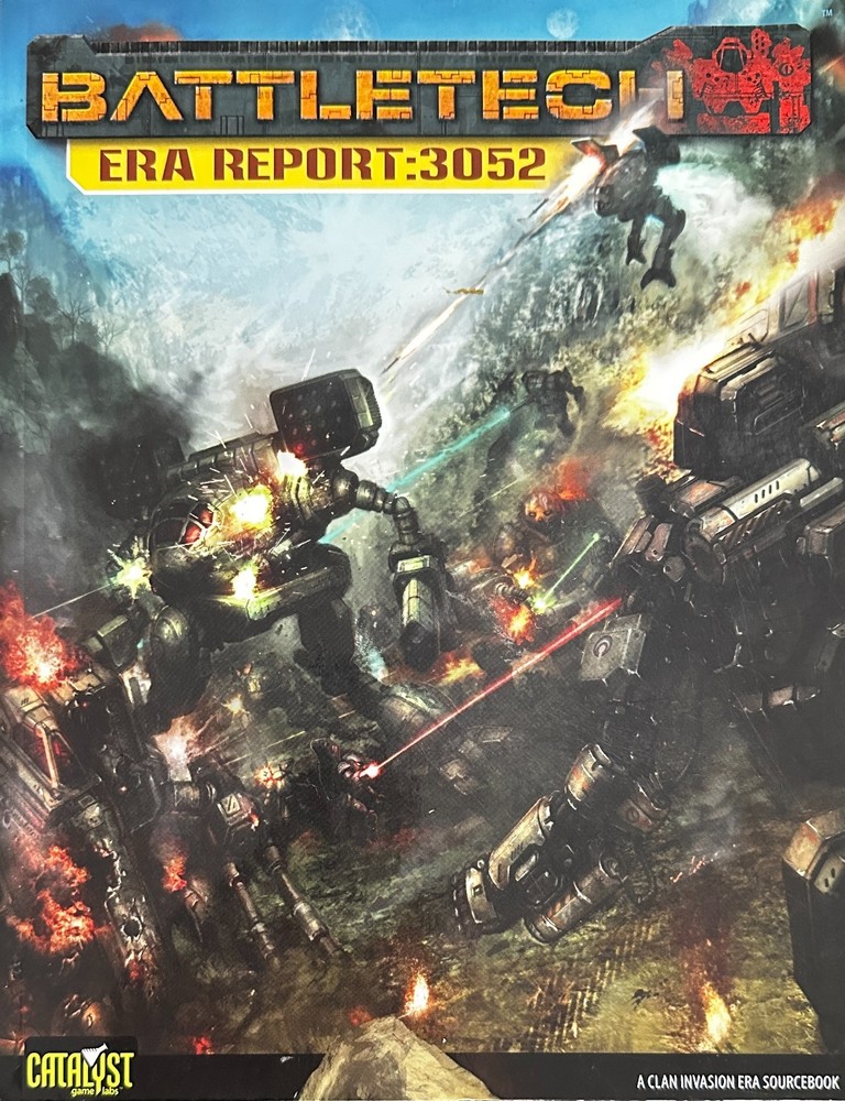 BattleTech 35220: Era Report 3052 Sourcebook OOP Catalyst