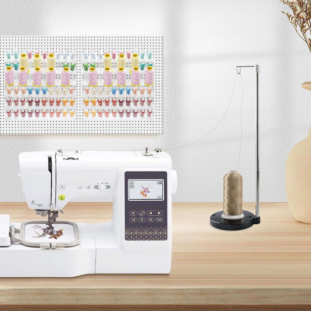 Adjustable Cone Thread Stand Spool Holder for Sewing Machine Embroidery Quilting