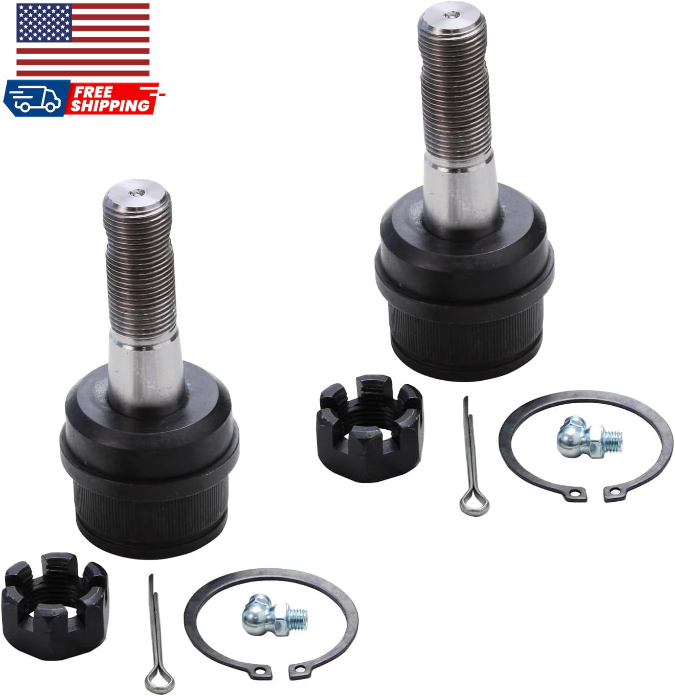 4WD Front 9Pc Suspension Kit for 05-16 Ford F-250 F-350 Super Duty 4 Ball Joints