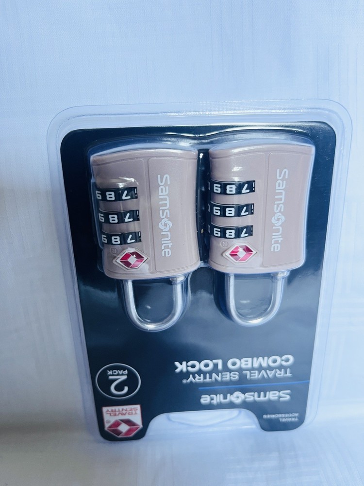 Samsonite TRAVEL SENTRY COMBO LOCK 2-Pack
