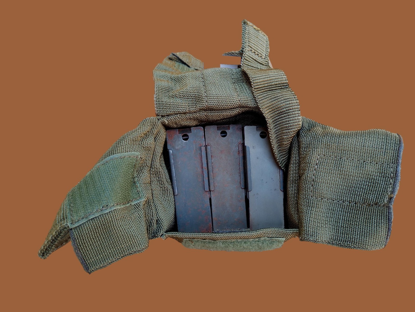 ALICE Gear 30rd Military Army Magazine Pouch OD Green Nylon