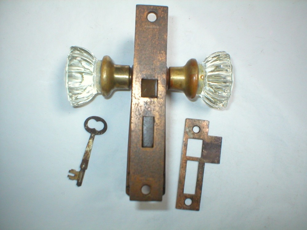 Antique Art Deco Era Door Hardware
