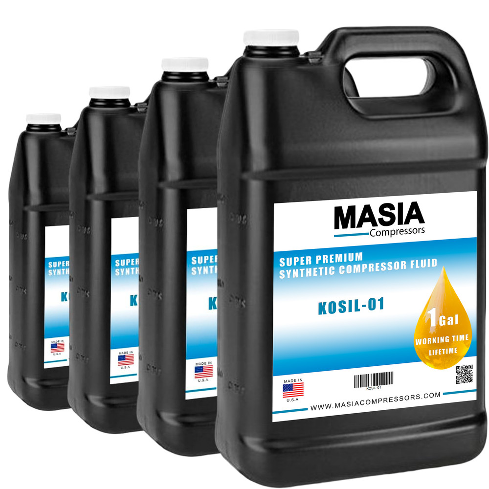 KOSIL-04 Masia Compressors Lubricant - 4 gal