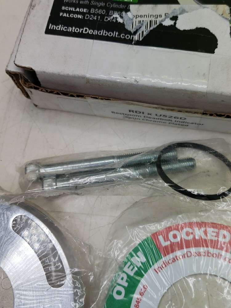Architectural Openings restroom deadbolt 2 sided indicator RDI