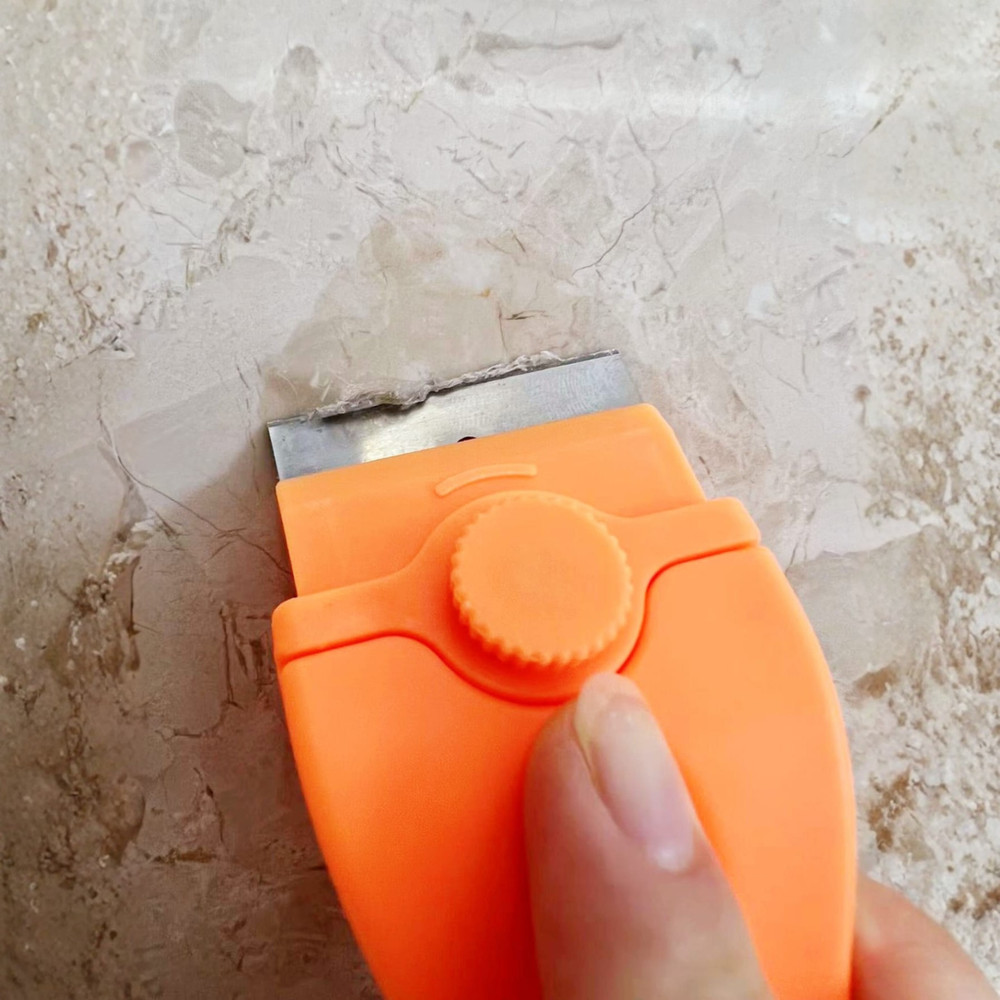 1pc Portable Multifunctional Cleaning Scraper Kitchen Bathroom Household Scraper