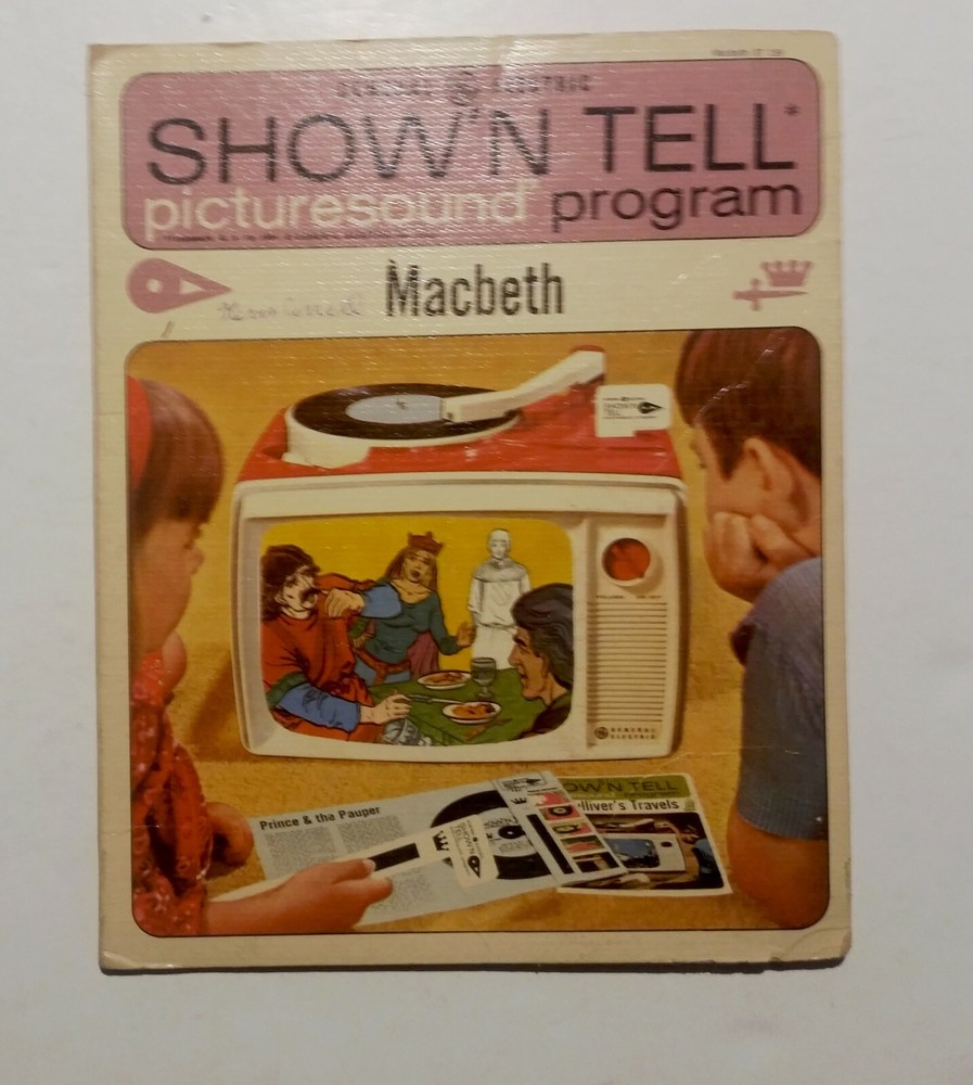 Vintage Macbeth Show'N Tell 'Picturesound' Program (used, ex condition)