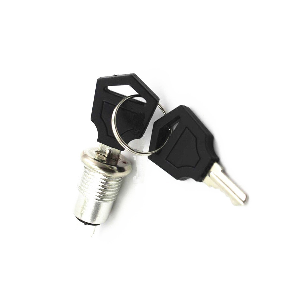 5x S1203 Security Power Locks Phone Lock Electronic Key Switch key Lock +Keys