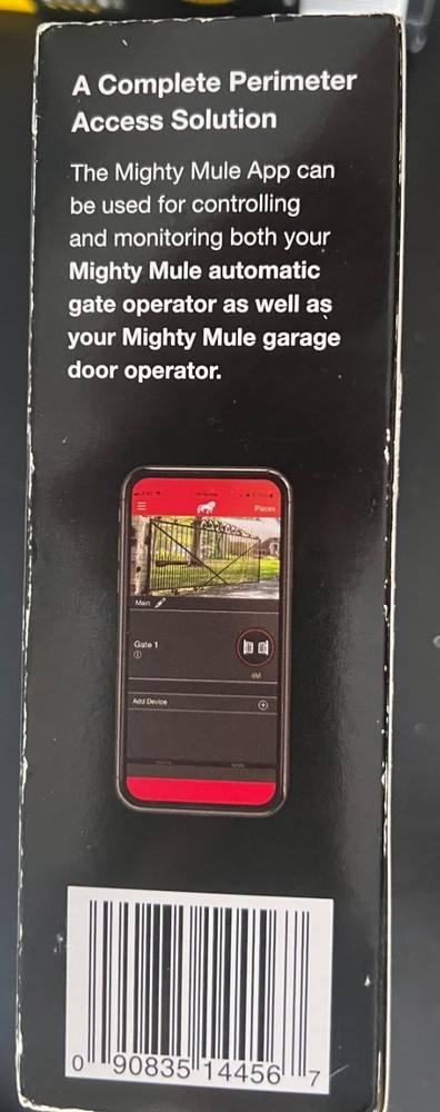 Mighty Mule MMS100 100 Wireless Connectivity System Black 4567