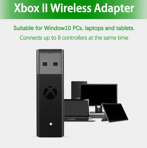 Microsoft Xbox One Wireless Adapter for Windows -MODEL 1790 (color box)