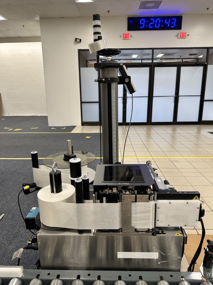 CTM 3600A-ZE511-4-2 (CTM 3600a-PA Series) Label Applicator with T-Base Stand ...