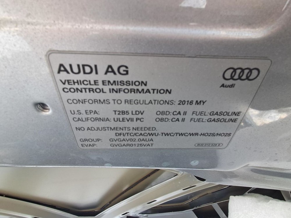 2016 Audi Q3 7 Display Screen - Used, No Anti-Theft Code, Reprogram Required