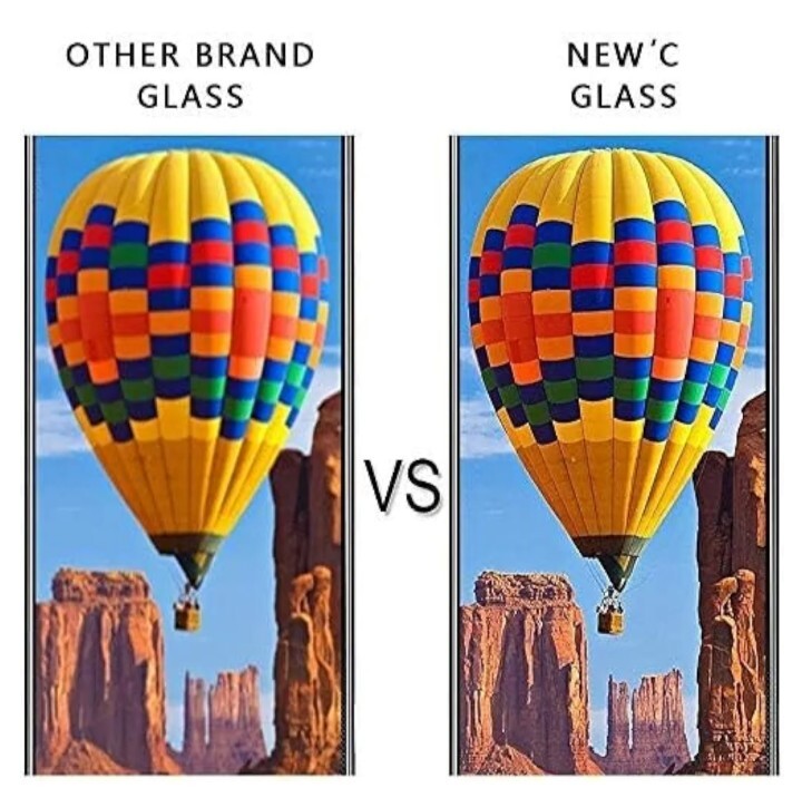 NEW'C 3 Pack Designed for Nintendo Switch (model OLED) Screen Protector Tempered