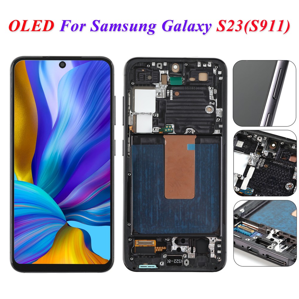 Replacement OLED For Samsung Galaxy S23 S911U/W/B/E LCD Display Screen Digitizer