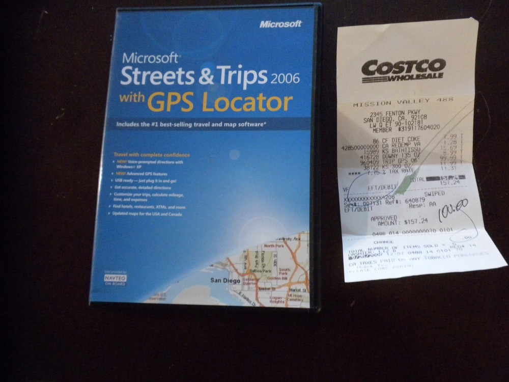 Microsoft Streets & Trips 2006 - 2 Disc Set - No Inserts