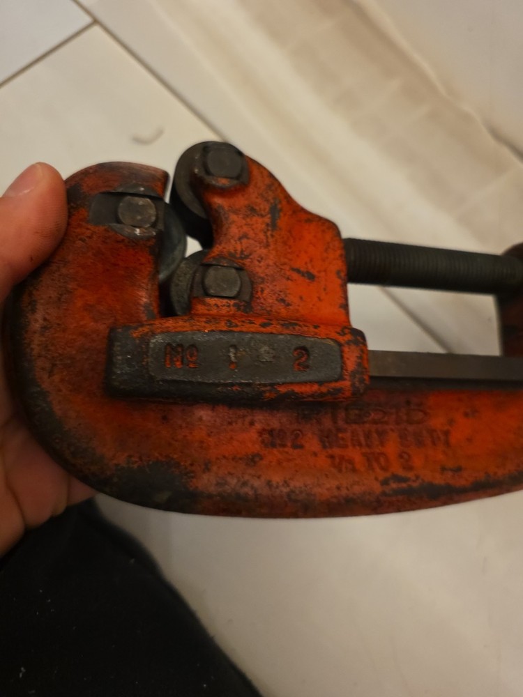 RIDGID Pipe Cutter No 2A heavy duty