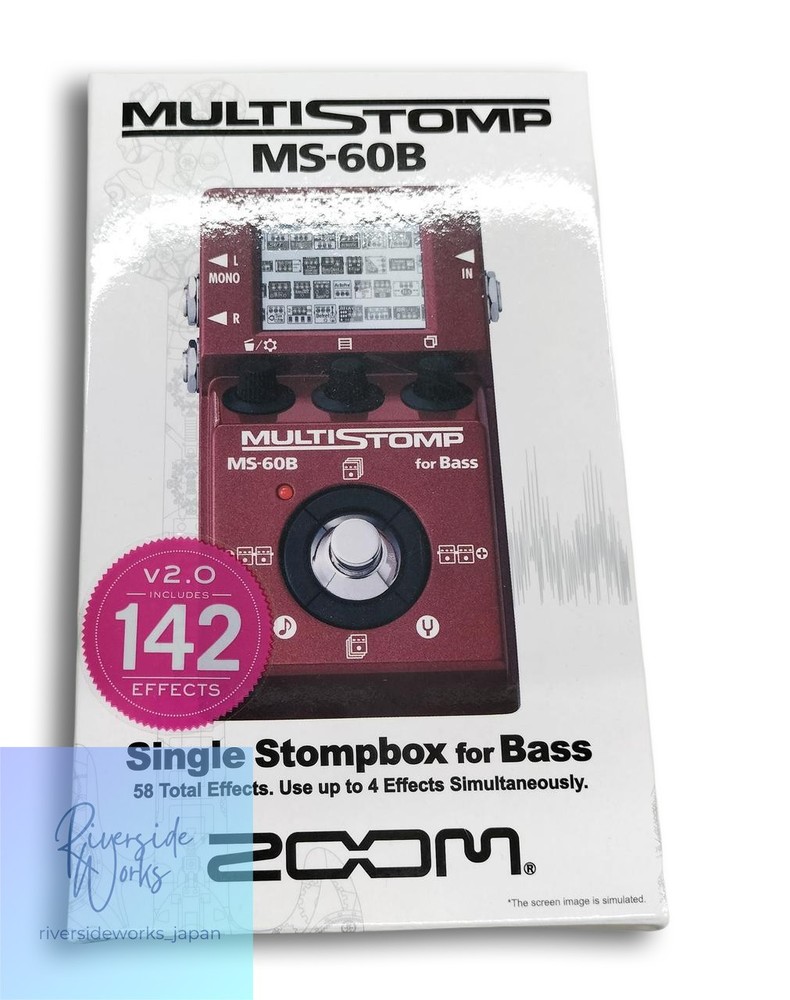 Zoom MS-60B Multi-Effects Pedal for Bass Used JP