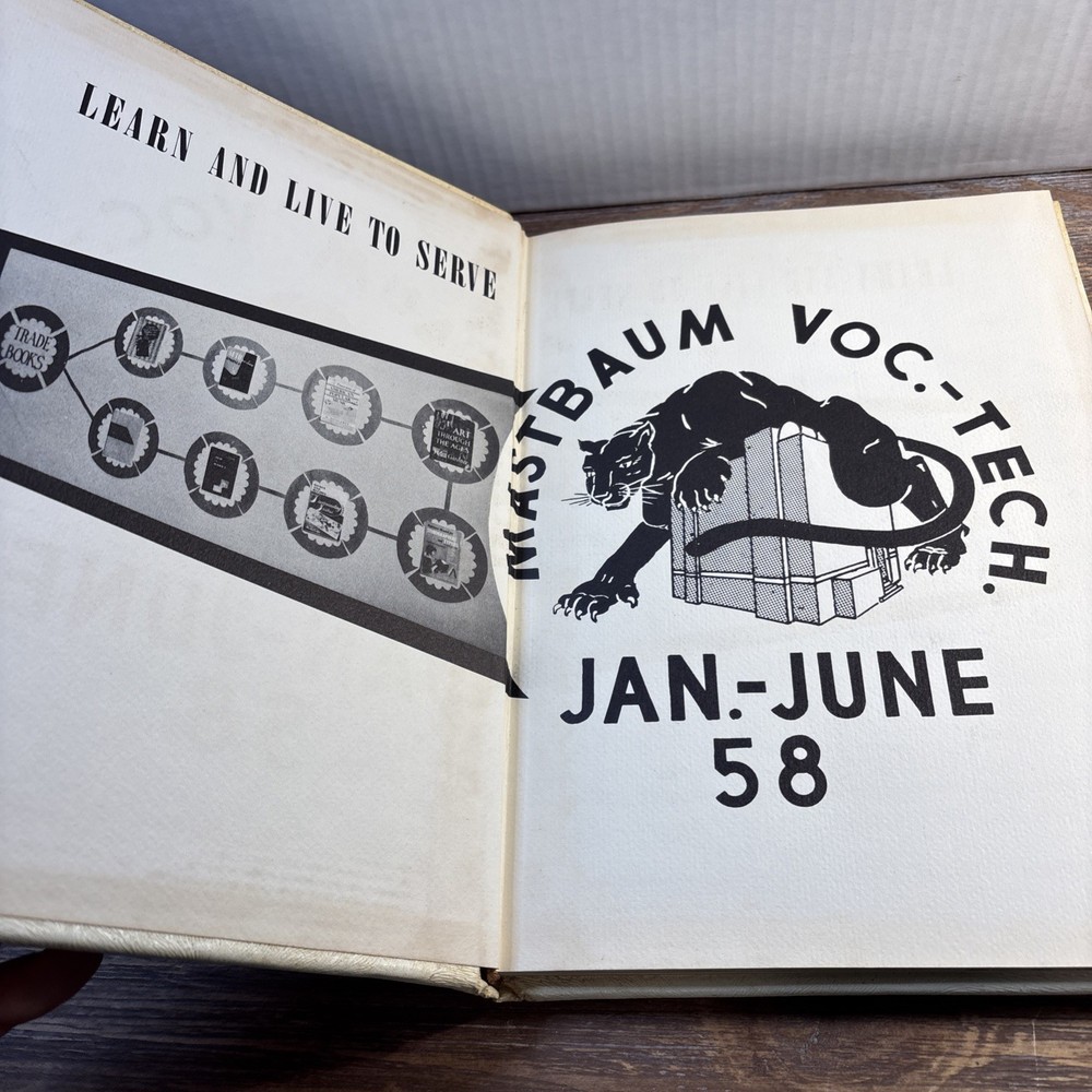 1958 Jan-June Mastbaum Voc-tech Yearbook