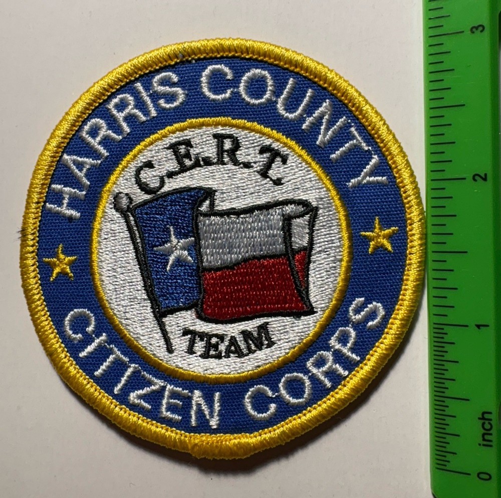 Harris County Texas Citizen Corps Patch