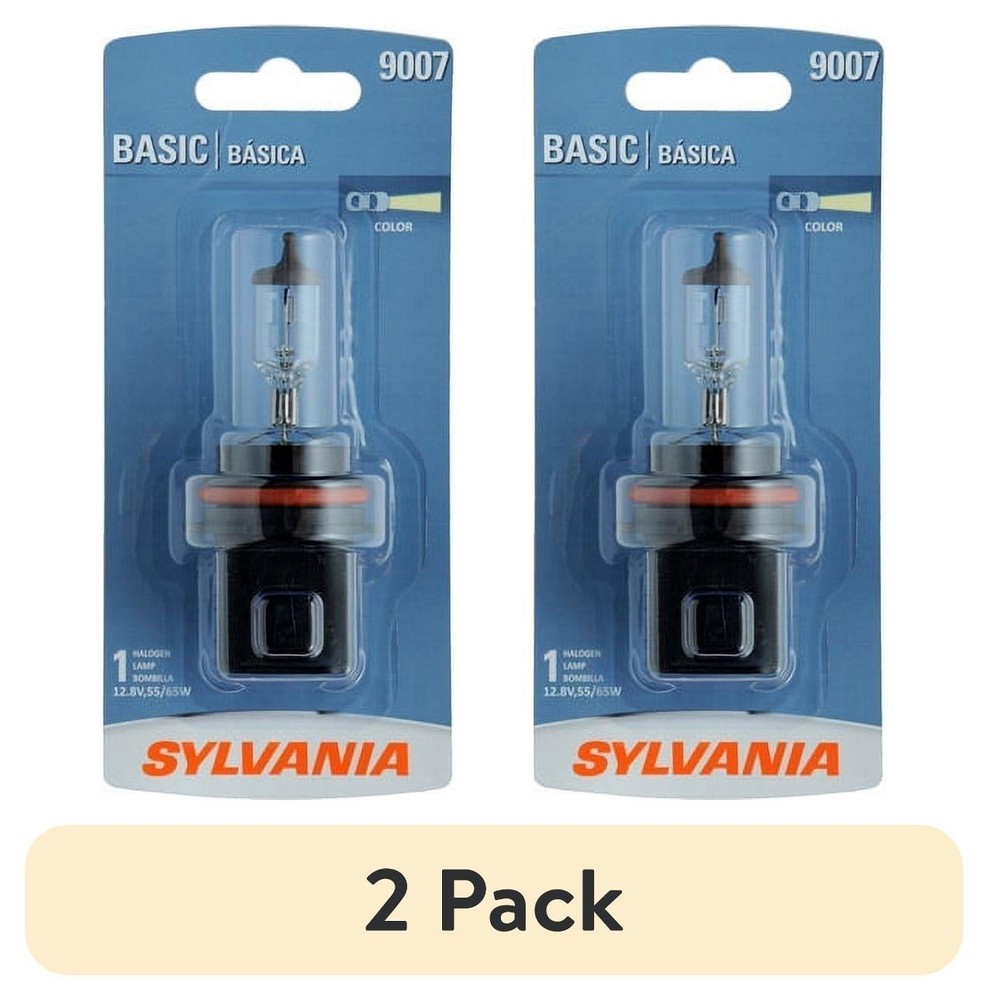 2 Pack Halogen Headlight Bulb Compatible with Multiple Cars NEW