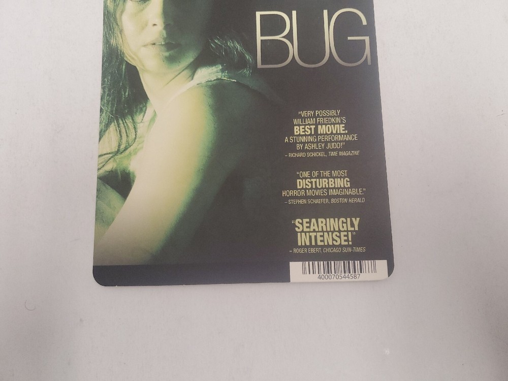 Bug BLOCKBUSTER SHELF DISPLAY DVD BACKER CARD ONLY 5.5"X8"