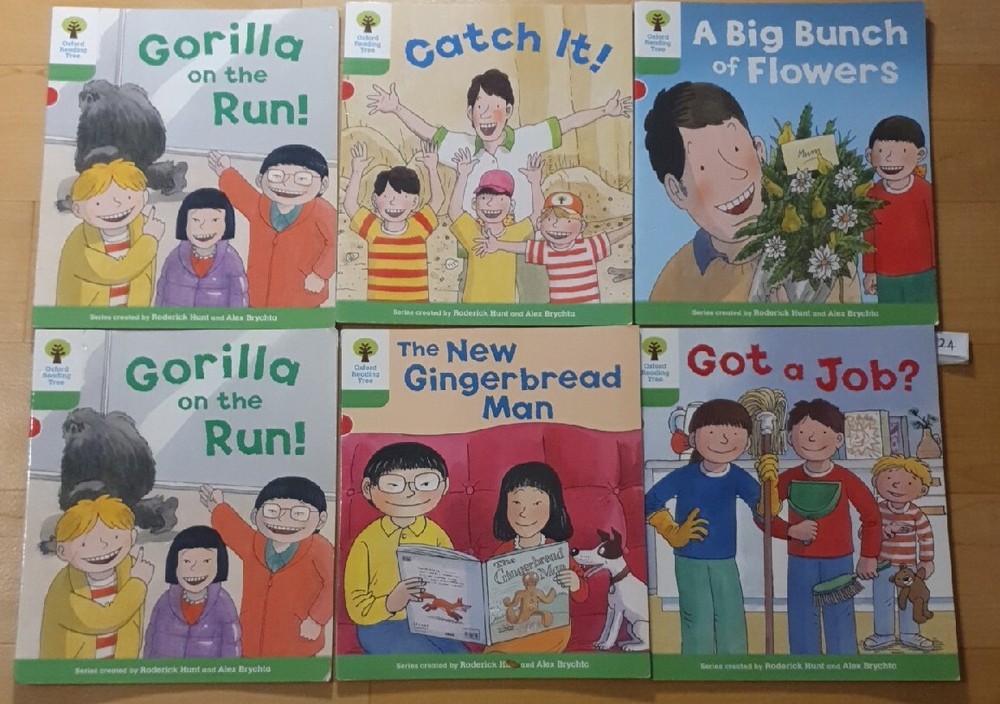 Oxford Reading Tree: Stage 2, ex-school books.