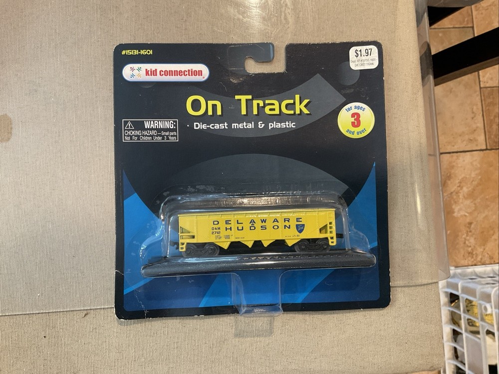 on track die-cast Trains