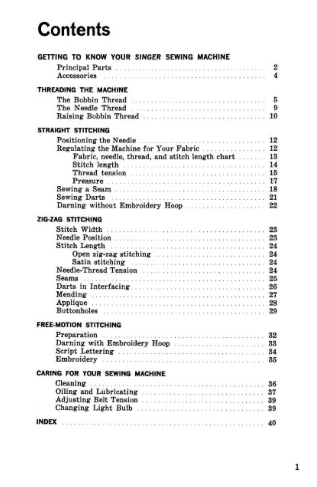 Large Deluxe-Edition Instructions Manual Singer 237 Sewing Machine FULL COLOR