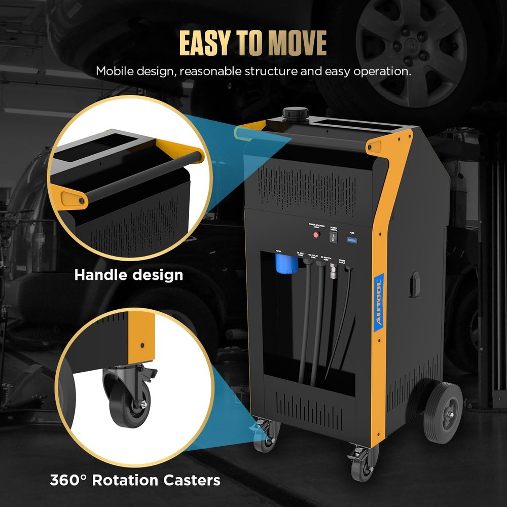 ATF Transmission Flush Cleaning Machine Automatic Transmission Fluid Exchanger