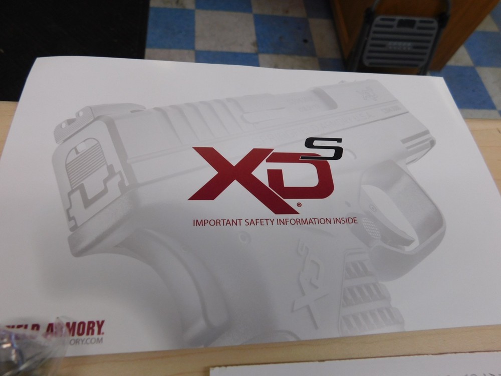 Springfield XDS - Factory OEM Original Box + STUFF